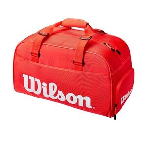 NWT Wilson Super Tour Small Duffle Red